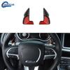 2XBlack Steering Wheel Shift Paddle Decor Cover for Dodge Challenger 15+/Durango