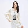 YERAD Women's Elegant Silk Blend Short Jacket