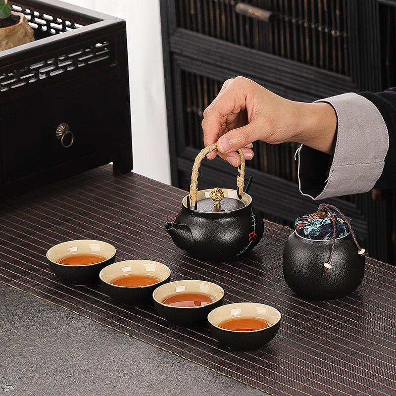 Minimalist Japanese Style Teapot Tea Set