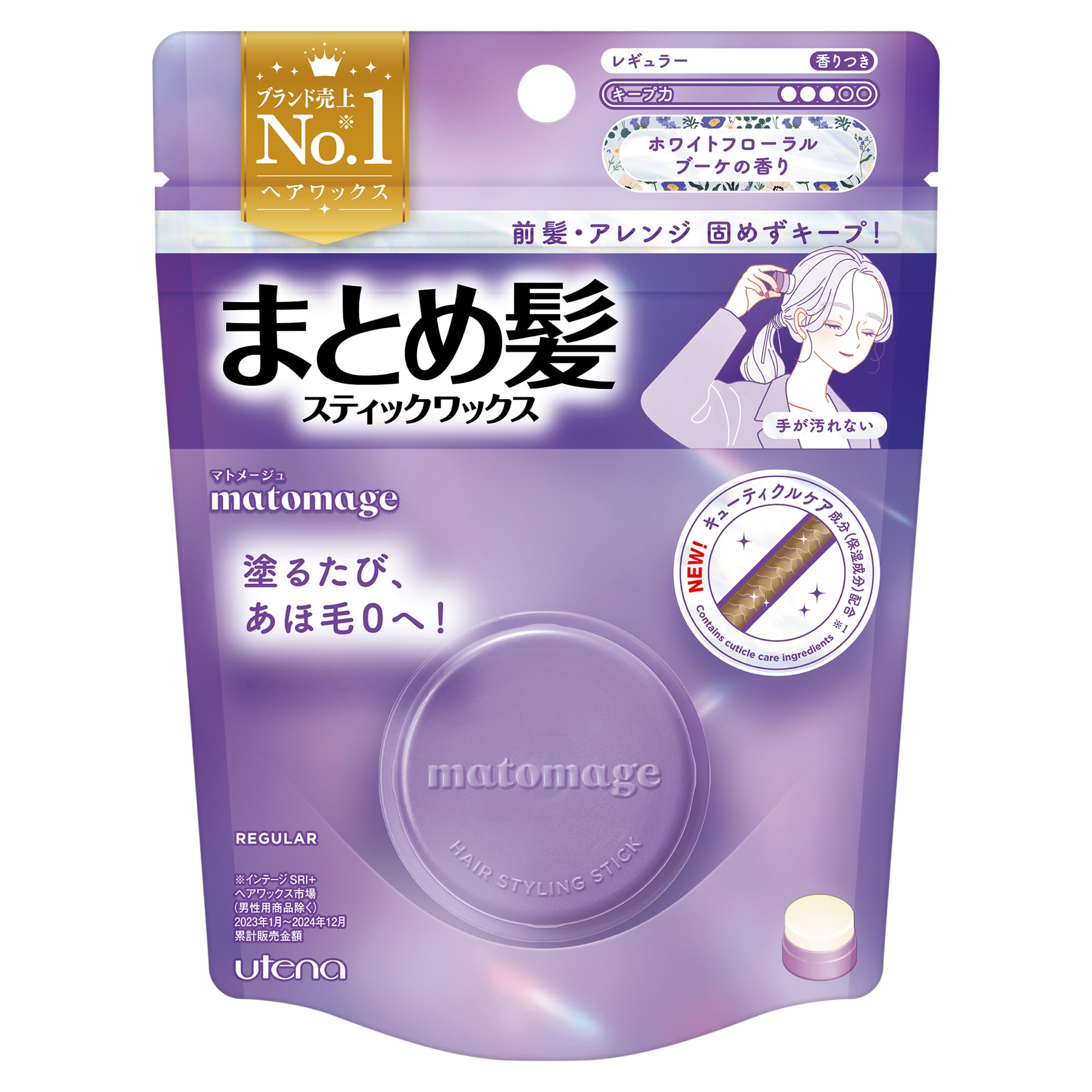 

Матомэдж Стайлинг для волос Белый цветочный букет 13 г Стик, Обычный, Аромат, белый