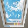 Unterwasserwelt Meerjungfrau Seetang Glastüren und Fenster Heimverschönerung Fensteraufkleber