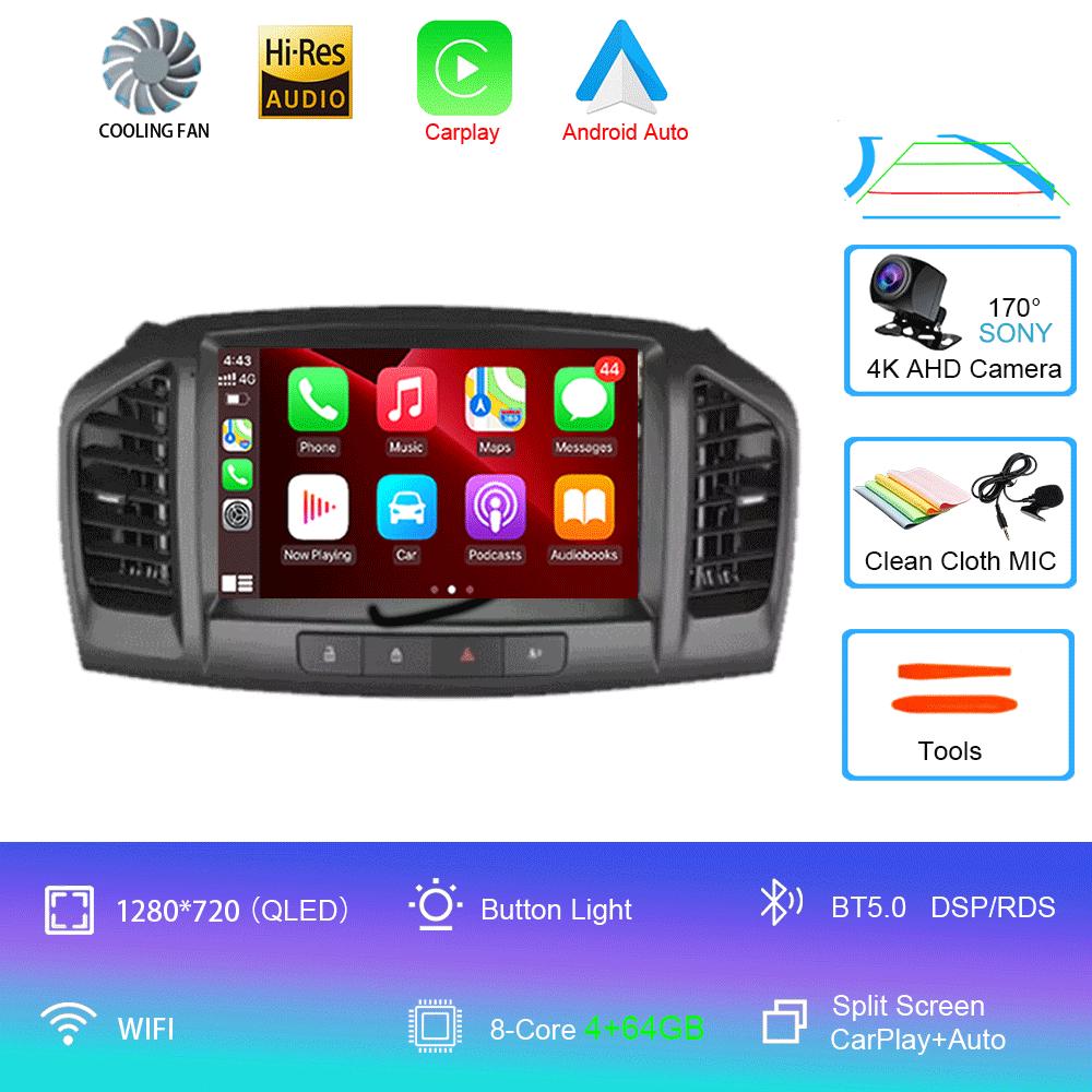 Android13 Car Radio Carplay For Buick Regal 2009-2013/Opel Insignia 2008-2012 Navigation Multimedia Video Player WIFI 360 camera