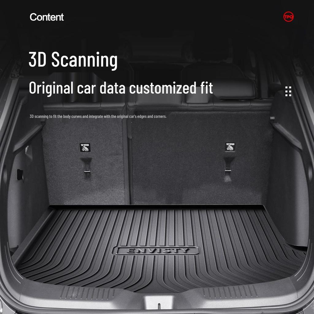 Buick Angyang TPE Waterproof Rear Trunk Mat - Custom Interior Accessory