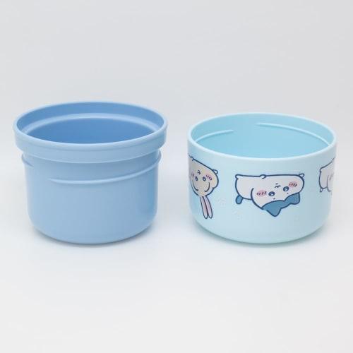 OSK Plastic Bottle Cup Set, 130ml, Set of 2, Chiikawa Blue, CKW BC-20