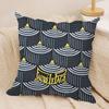 Brand F-faure-la P-pageES Cushion Cover Soft PlushFabric Double-Sided Printed Sofa Cushion Cover for All Seasons Home Decor Gift