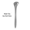 Stainless Steel Adult Tongue Scraper & Bad Breath Remover U-Shaped Brush Cleaner