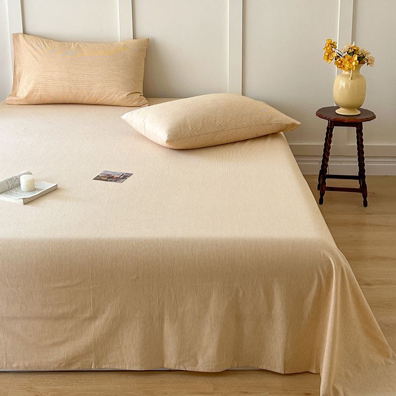 Minimalist Bed Sheet For 1.5m Bed, Single Double Household & Student Dormitory Use