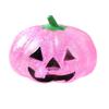 Slow Rebound Pumpkin Toys 1/4Pcs Halloween Stress Relief Toy, Smiling Head Squeeze Toy Clear Glitter Office Desk for Relieve Anxiety