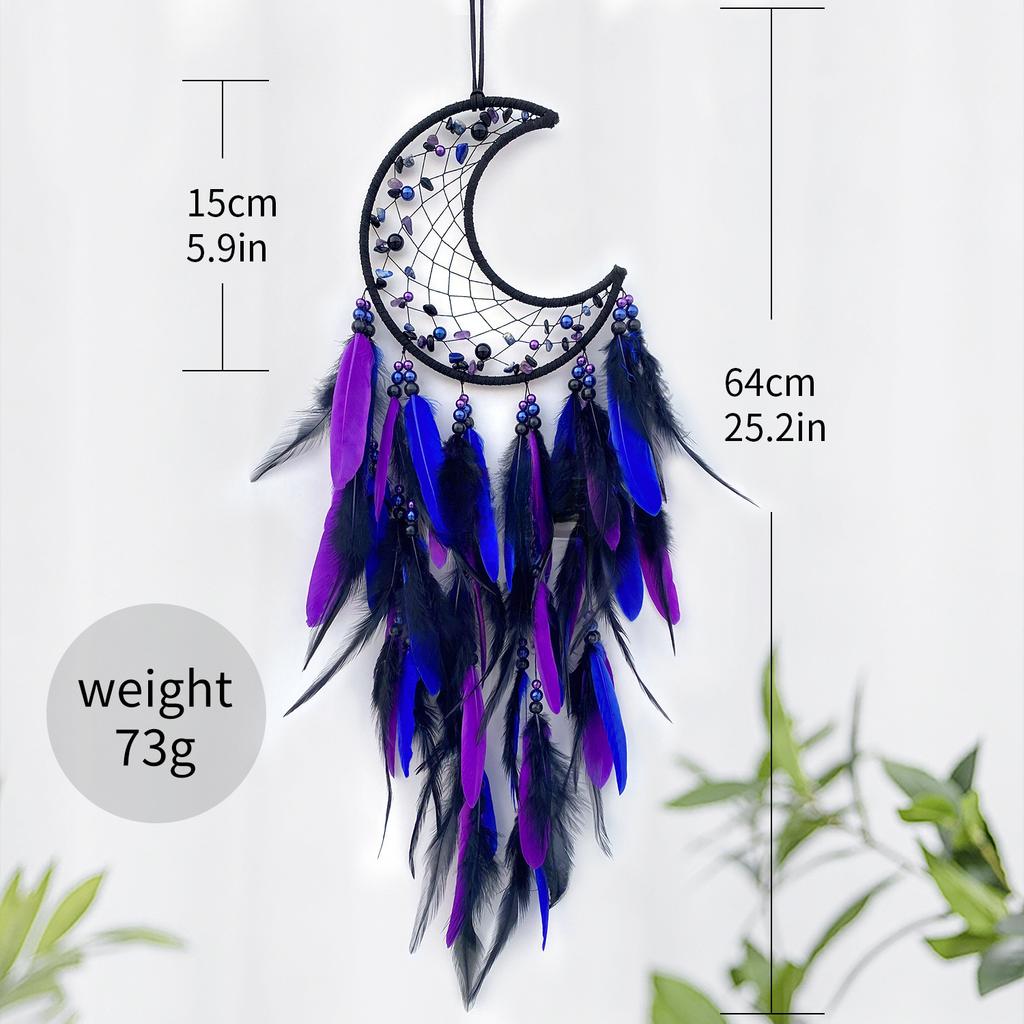 Home Decoration Wind Mori Dreamcatcher Feather Wind Chime Hanging Room Decoration Creative Hanging Crafts