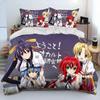 Sexy Girl High School DxD Anime Comforter Bedding SetDuvet Cover Bed Set Quilt Cover Pillowcaseking Queen Size Bedding Set Kid