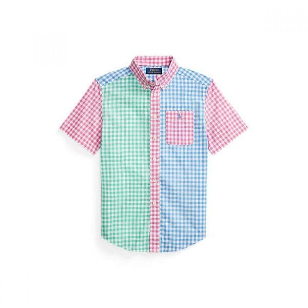 

Поло Детское Поплиновое Мальчики 8 18 Короткий Рукав Веселая Рубашка Cwpowovy6820359999 S