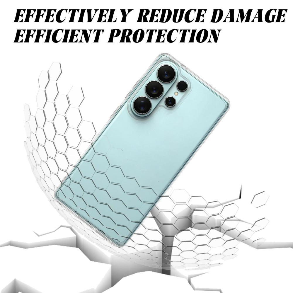 Soft Transparent Phone Back Cover for Samsung Galaxy S26 S26Plus S26Ultra Shockproof Protection Clear TPU Case for Galaxy S26