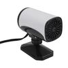 2 Gear Black Car Heater Cooler Dual Use Fast Heating Cooling Car Windshield Defroster 150W 24V White