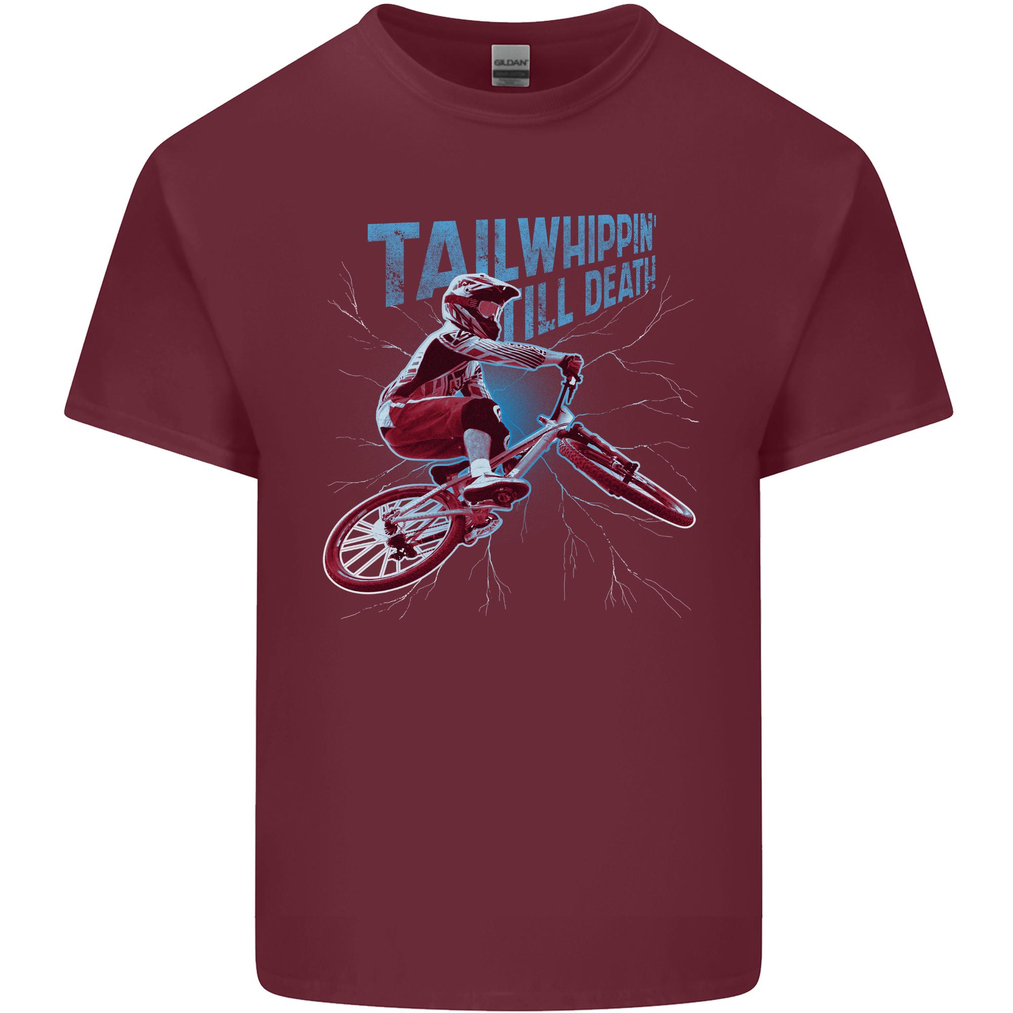 Tailwhippin BMX Cycling Bicycle Unisexs Light Cotton TShirt S