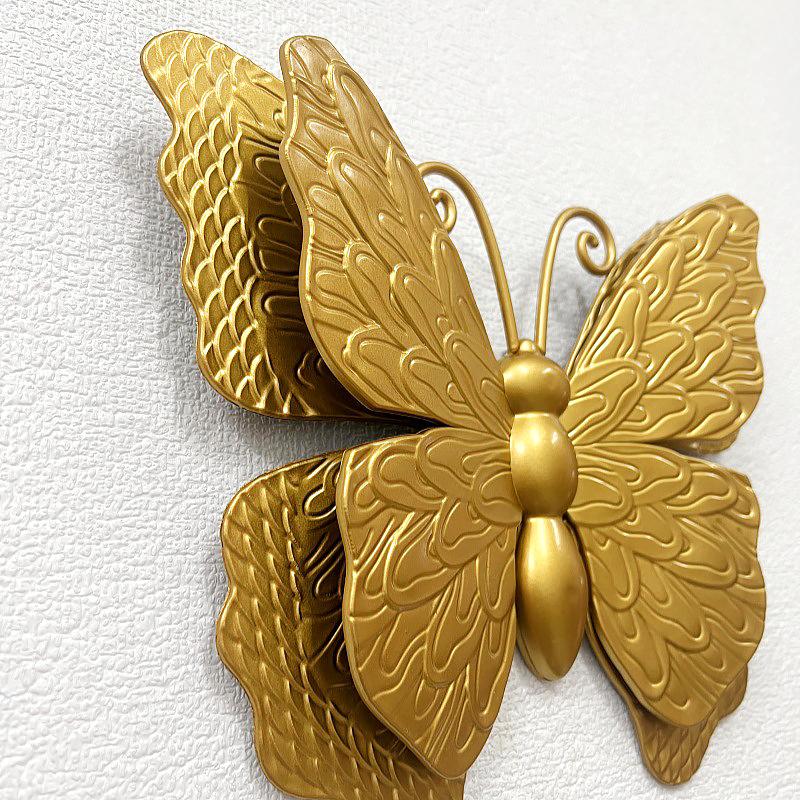 1PC/3PC Craft Hanging Ornaments European 3D Butterfly Wall Hanging Bedroom Wall Decoration Outdoor Use Multiple Options Available