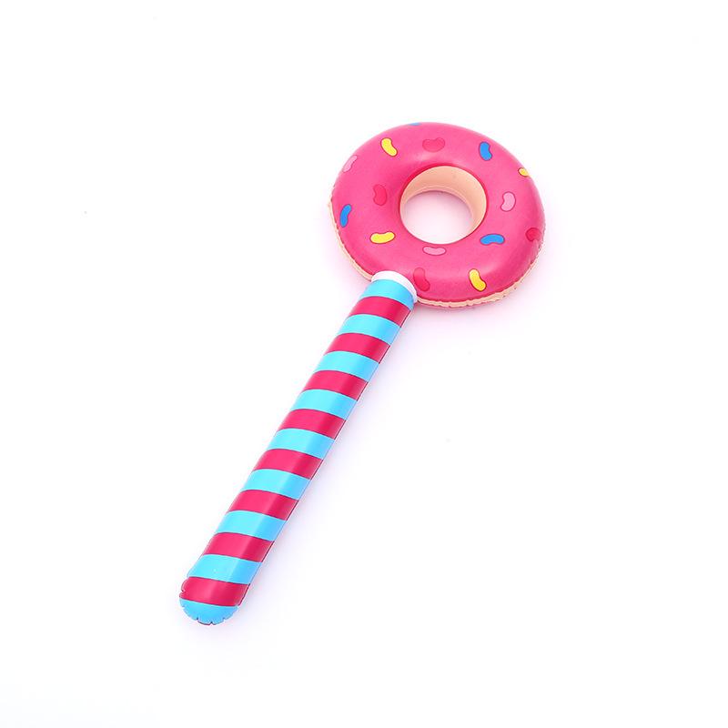 Children's Inflatable Donut Lollipop Toy - Birthday & Party Decoration Prop