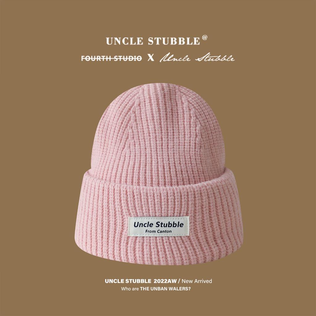 Knitted Hat for Winter Men and Women Warm and Thickened Outdoor Travel Ear Protection Wool Hat Korean Solid Color Fashionable and Versatile