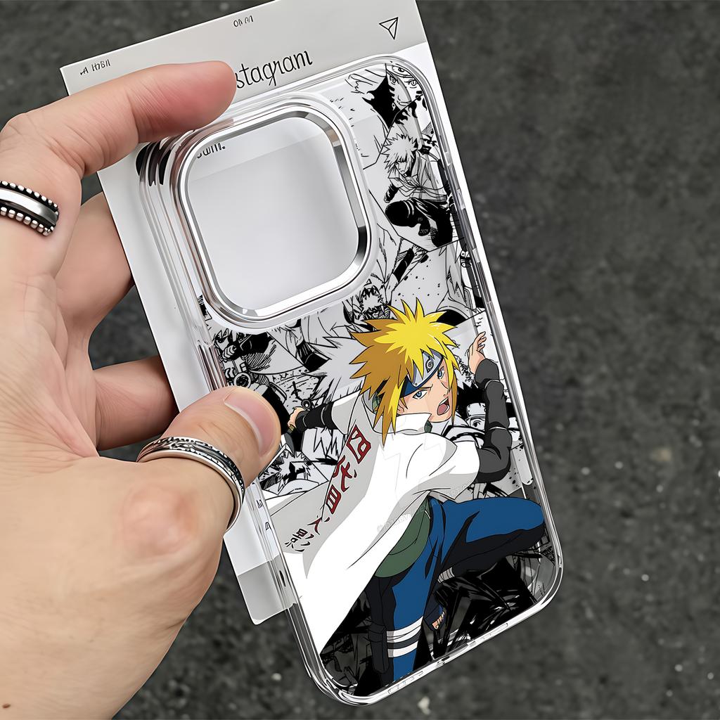 Anime Minatos Namikazes Phone Case for Samsung Galaxy S26 S25 S24 S23 S22 S21 S20 Note20 FE Ultra Edge Plus 4G 5G Clear