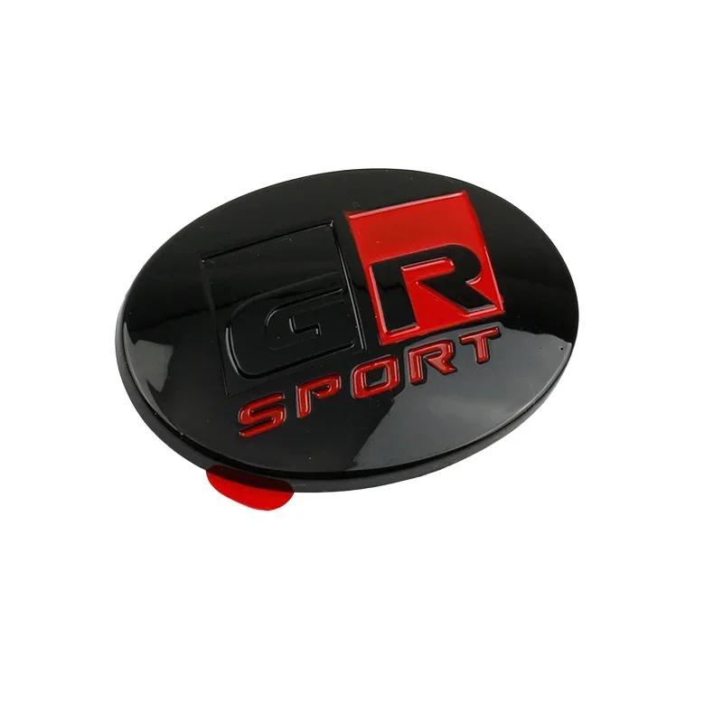 

For Toyota GR Sport Logo Steering Wheel Cover Sticker Emblem Badge Decals for YARiS Corolla RAV4 C-HR Camry Supra Prado Tacoma