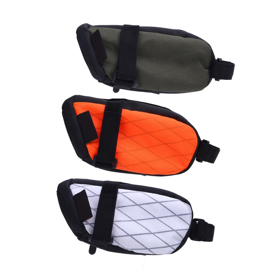 Bike Saddle Bag 1.3L Capacity Rainproof Hard Wearing Cycling Under Seat Pouch for Mountain Road Bike