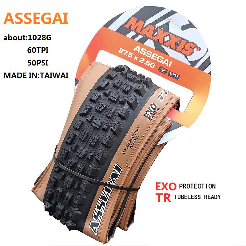 Maxxis ASSEGAI 27.5 29X2.5 Palce Downhill Skládací Vakuový Odolný proti Defektům Je Maxxisova Nejpevnější Quick Drop Plášť