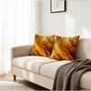Abstract Gold Vein Marble Throw Pillow Includes Pillow Core 18.18 Inch Soft Non Slip Cushion Case Home Sofa Bedroom Decor Gift