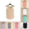 Women Fashion Sleeveless Tank Tops Sexy V-neck Vest T-shirts Casual Loose Blouses Tops
