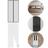 100x210CM Magnetic Screen Door Curtain Automatic Closing Anti-Mosquito Net Fly Insect Screen Mesh for Kitchen Indoor Living Room