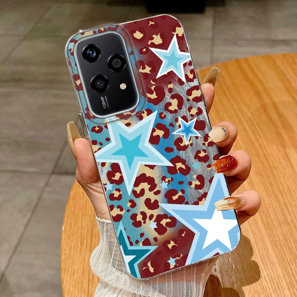 Bunte Schmetterling Farbverlauf Hülle Für Huawei Honor 400 200 Magic5 Lite 200 Pro X9a X9c X8a Handyhüllen Weiche Silikon Stoßstange Harte PC Rückseite