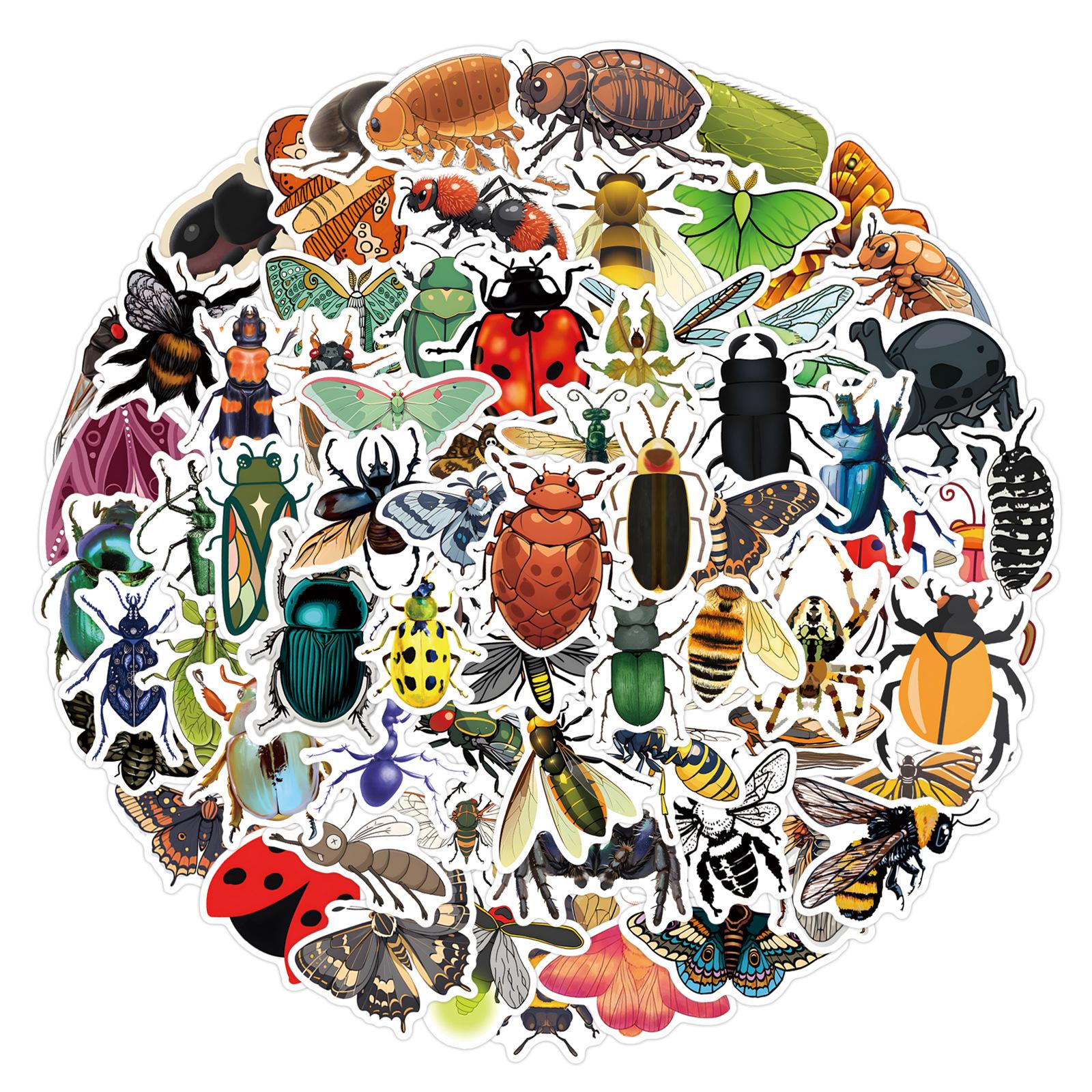 

110 New BUG Graffiti Stickers Decorative Skateboard Suitcase Waterproof Stickers