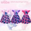 New Arrival Girls' Star Baby Stidi Dress A-line Dress With Flying Sleeves