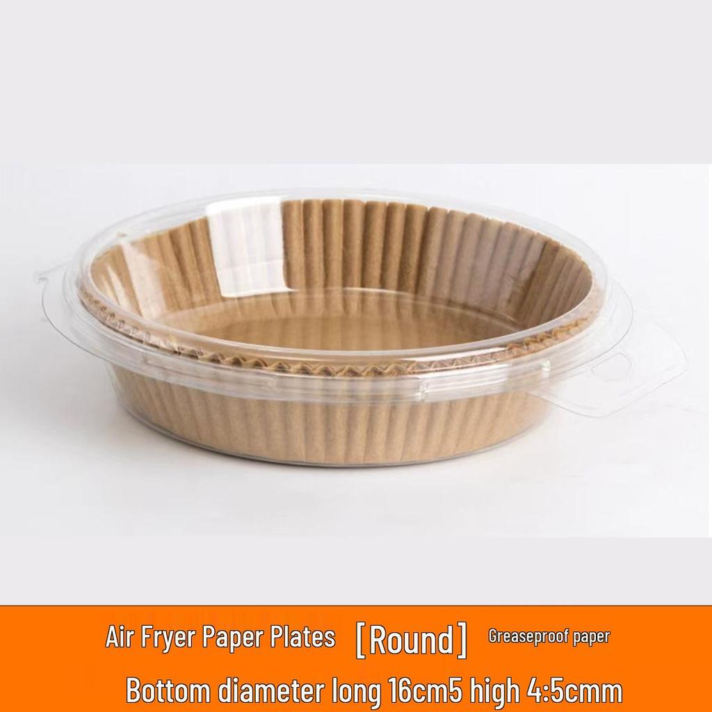 Čtvercový papírový tác absorbující olej do fritézy pro pečení a grilování