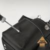 5 Spezifikationen Einseitige Werkzeugtasche für Elektriker, Zimmerleute und Bauarbeiter, Robuste Canvas-Konstruktion, schwarz