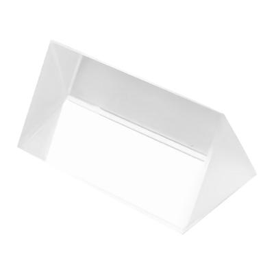 Optics Glass Triangular Prism For Analysis Physics Education And Creative Photography Projects