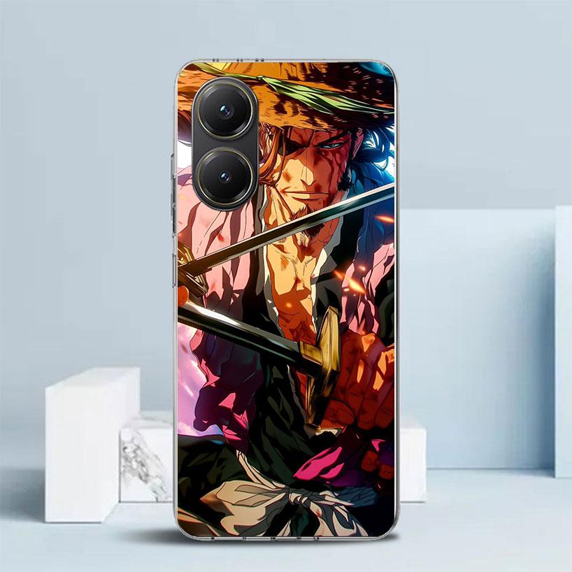 Bleach Kyoraku Shunsui Phone Case For Xiaomi Poco F7 Ultra X5 X6 X7 Pro M7 Redmi 15C 15 13C 13 12C 12 10C 10 10A 9 9C 9A 9T Cove