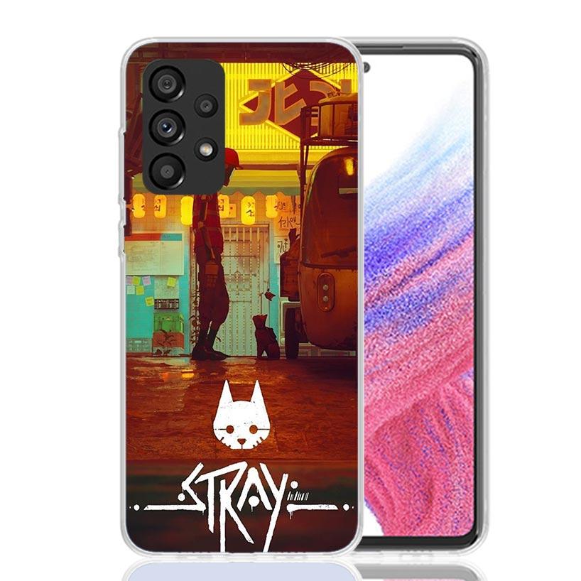 Stray Cat Game Phone Case for Samsung Galaxy A17 A16 A15 A14 A13 A57 A56 A55 A54 A53 A37 A36 A35 A34 A33 A26 A25 A24 A23 Galaxy