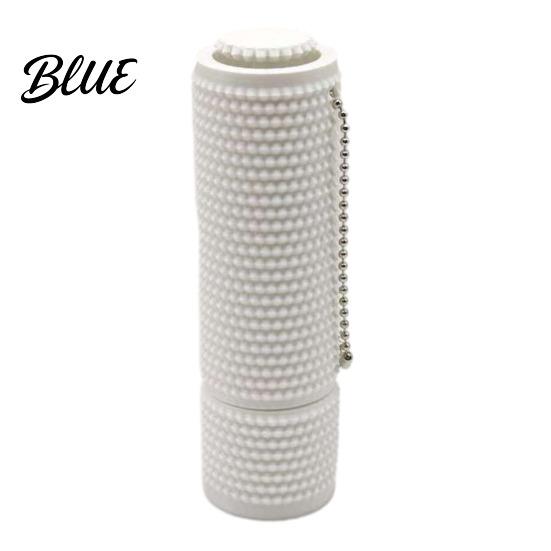 Stress Relief Gadget 3D Printed Spiky Fidget Toy with Ball Chain Gripper Sensory Portable Spinner & Clicker Travel Massage Stick Pain Stimming Tool