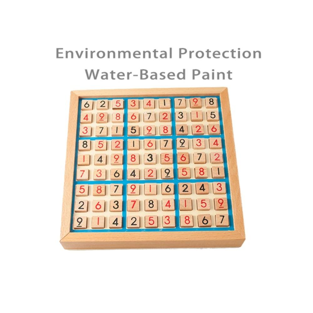 Sudoku Crosswords Montessori Wooden Educational Digits Inference Logic Games Latin Square Math Puzzles Number Place Games Toys