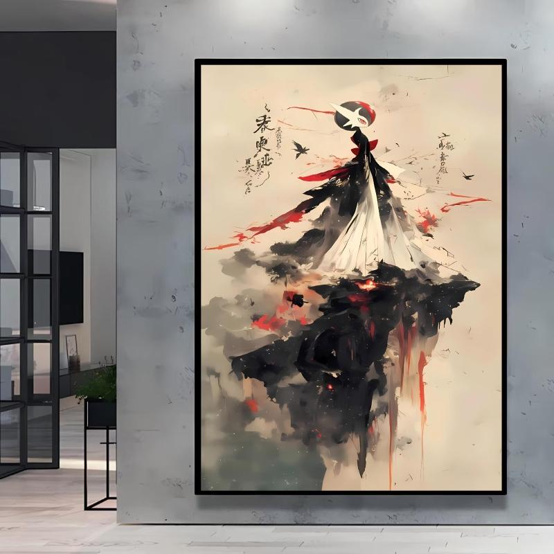 Anime Posters Pokemon Umbreon Cartoon Character Picture HD Print Canvas Painting Home Children's Room Wall Decoration Gifts