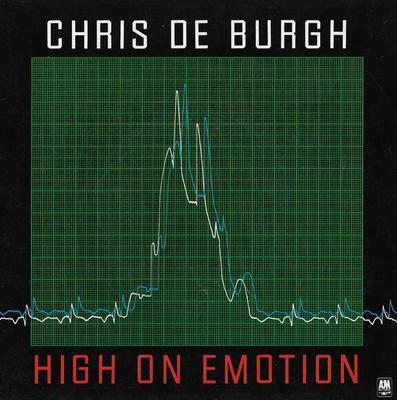 Disque 7 pouces CHRIS DE BURGH - High On Emotion AMS9768 A&M Records Europe Rock Occasion