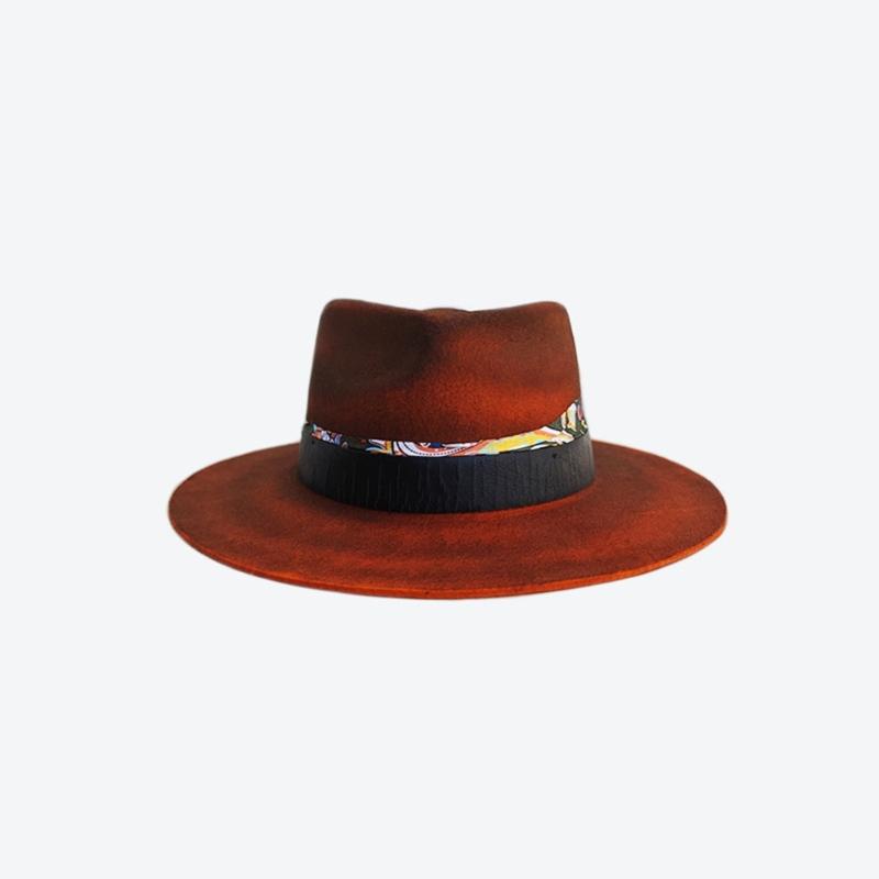 Wool Hat Wool Panama Hat Wool Wide Brimmed for Women Men Photo Props Western for Men Women Unisex Wear Headwear