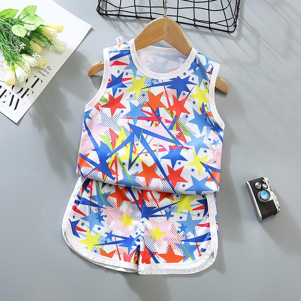 Summer Kids Outdoor Training Suit Quick-drying Basketball Football Kids Suit