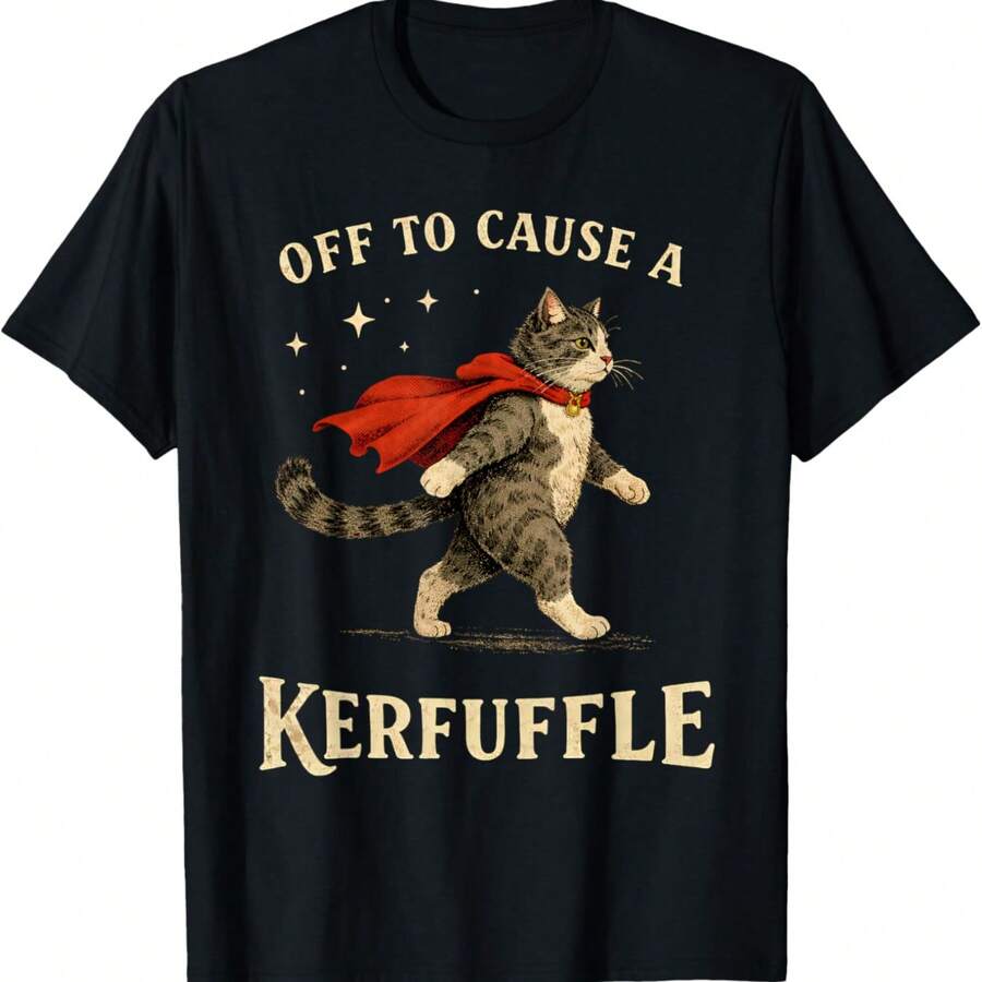 Funny Cat Meme T-Shirt for Daily Laughs S разноцветный
