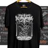 Unisex Short Sleeve Crew Neck Cotton T Shirt Death Metal Necrophobic