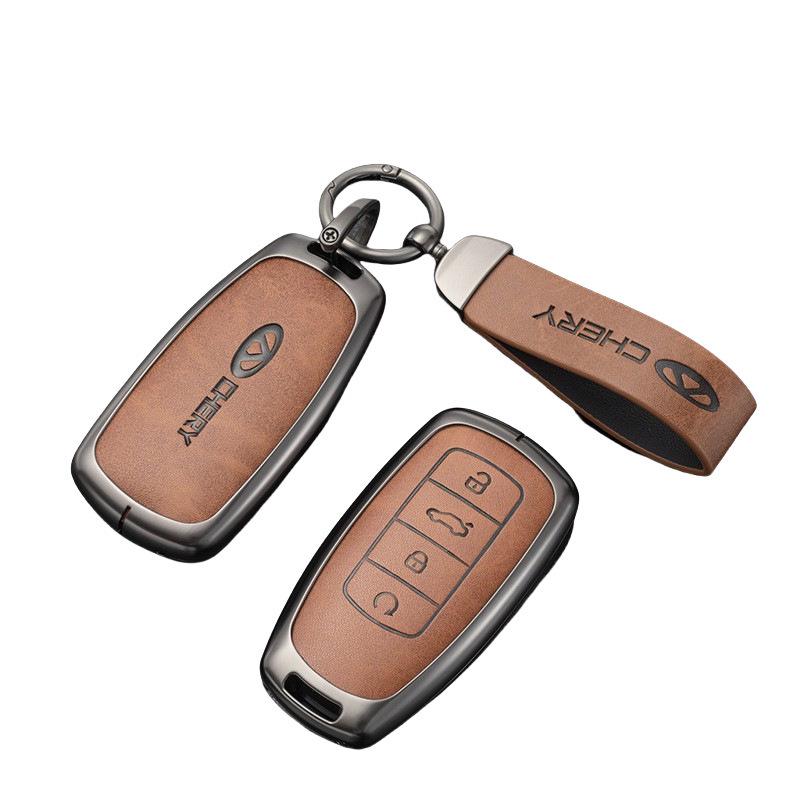 High-End Voll-Schlüsselhülle für Chery 5x, Tiggo 3x, Exeed TX, Tiggo 7 - Unisex Design