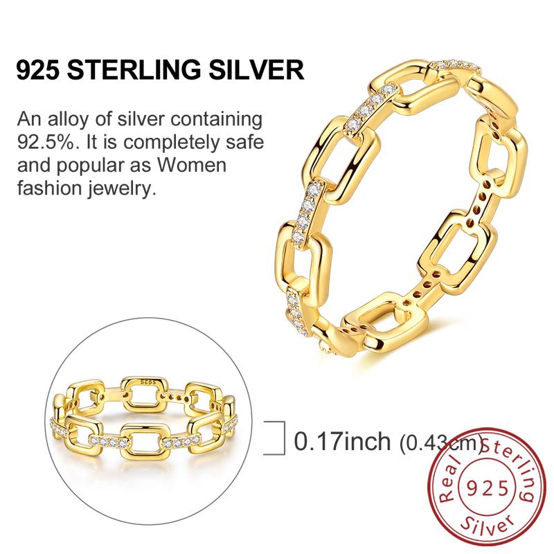 925 Silver Rings for Women Gold Shining Retro Heart Bow Star Ring Size 6 7 8 9 Wedding Anniversary Fashion Fine Jewelry