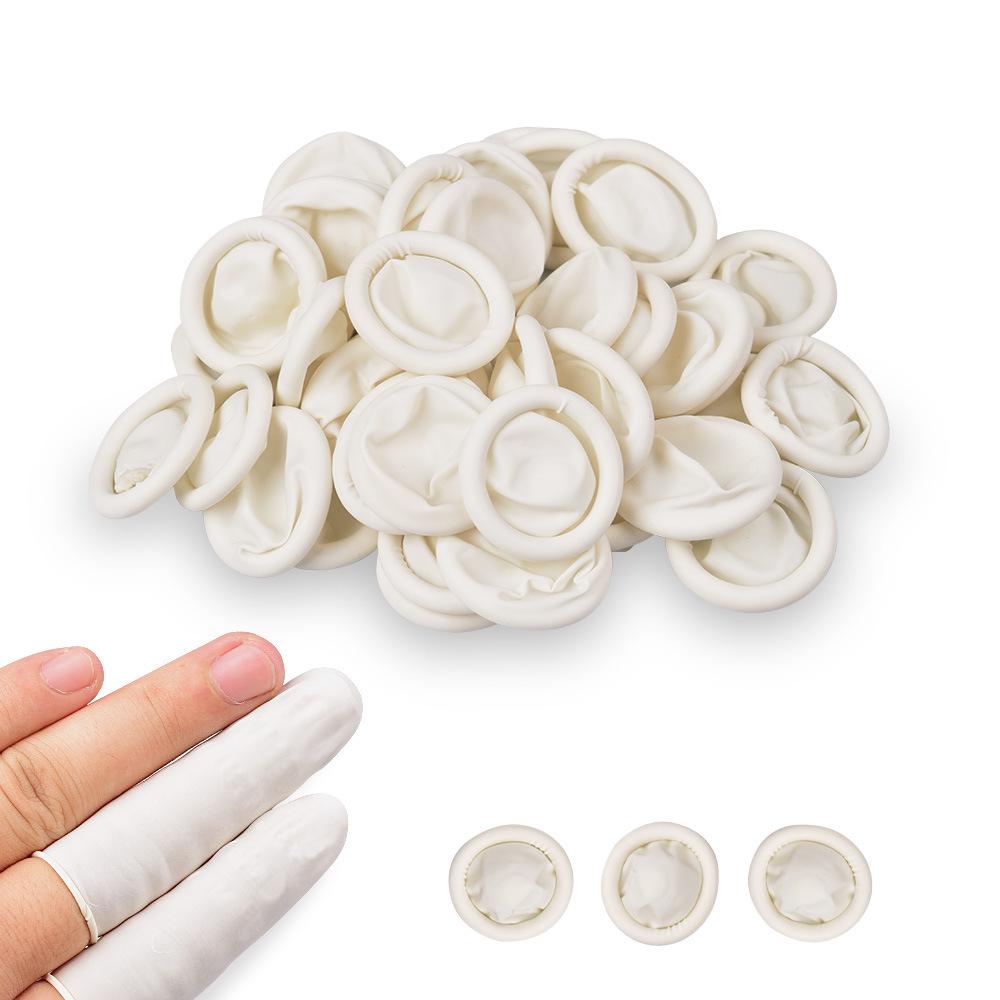 Disposable Latex Finger Cots for Microblading and Makeup Application