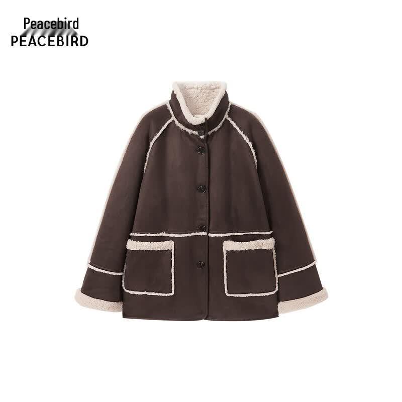 PEACEBIRD Simple Double-Sided Jacket S