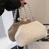Faux Fur Plush Evening Bag for Women Luxury Bags Feminine Shoulder Crossbody Bag Fashion Bag Clutch Bags