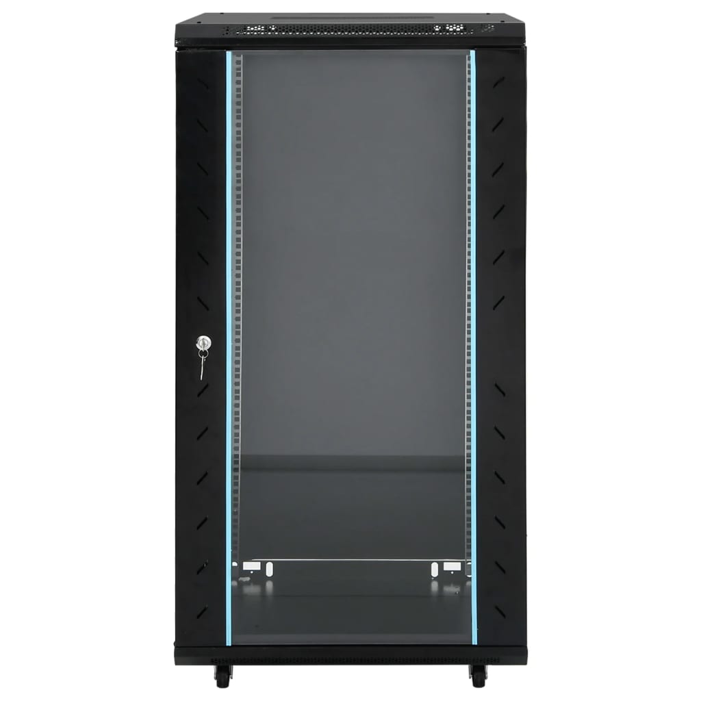 Vidaxl Serverschrank mit Rollen, 22HE, 19", IP20, 60x60x120 cm